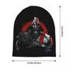Skull Kratos God Of War Unisex Adult Beanies Caps Knitted Bonnet Hat Warm Fashion Autumn Winter Outdoor Skullies Hats