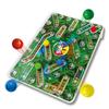 3D Snake and Ladder Board Games Toys Multiplayer Party Table Games Chessboard Parent-child Interactve Battle Desktop Games Toys