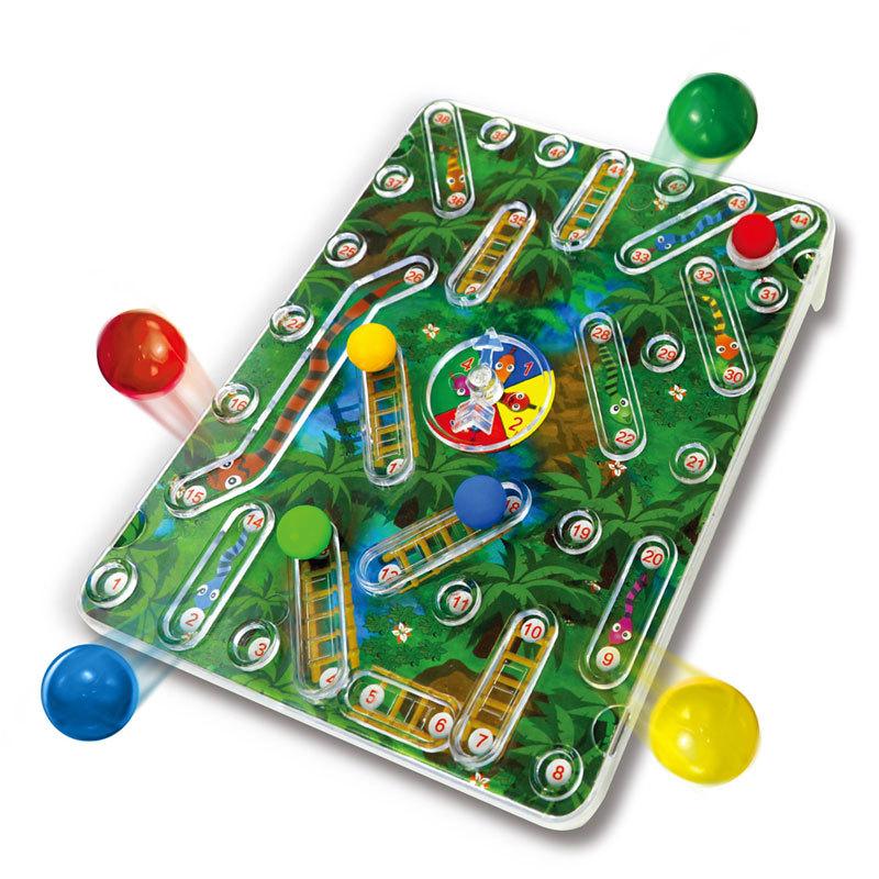 3D Snake and Ladder Board Games Toys Multiplayer Party Table Games Chessboard Parent-child Interactve Battle Desktop Games Toys