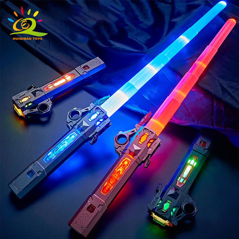 Colorful Lightsaber Adjustable Light Saber Toys For Children Retractable Sword Toys For Boys Luminous Gifts light saber
