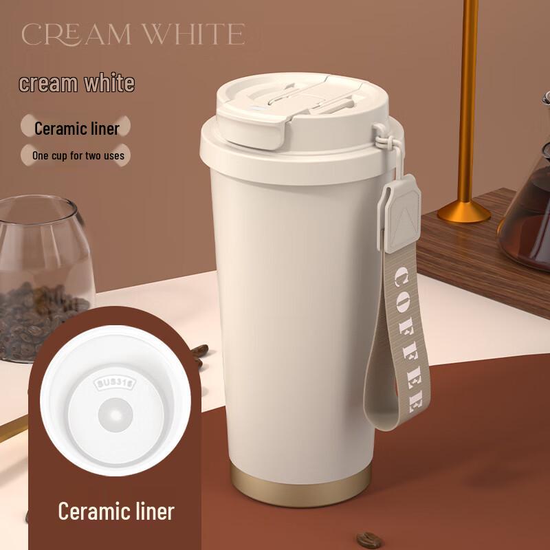 SMPP&DR Ceramic Lined Insulated Travel Mug