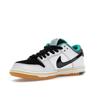 CSEF x Nike Dunk Low SB White Clear Emerald Unisex Sneakers Summit-White Black Iron-Grey HJ4132-100