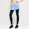 BARREL Women'S Essential Cropped-Length Leggings Shorts Aqua Blue (B4Swwlp002Aqb)