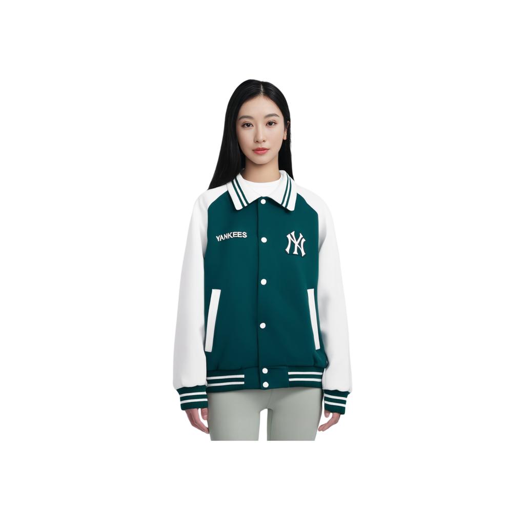 New MLB New York Yankees Jackets Coats Unisex Dark Green 3AJPV0444-50GND