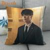 Custom Lee Dong Wook KPOP Pillowcase  Wedding Decorative Cotton Linen Pillow Case For Home Pillow Cover 45X45cm One Side