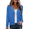 European and American foreign trade slim-fitting long-sleeved V-neck knitted sweater top sweater cardigan jacket women