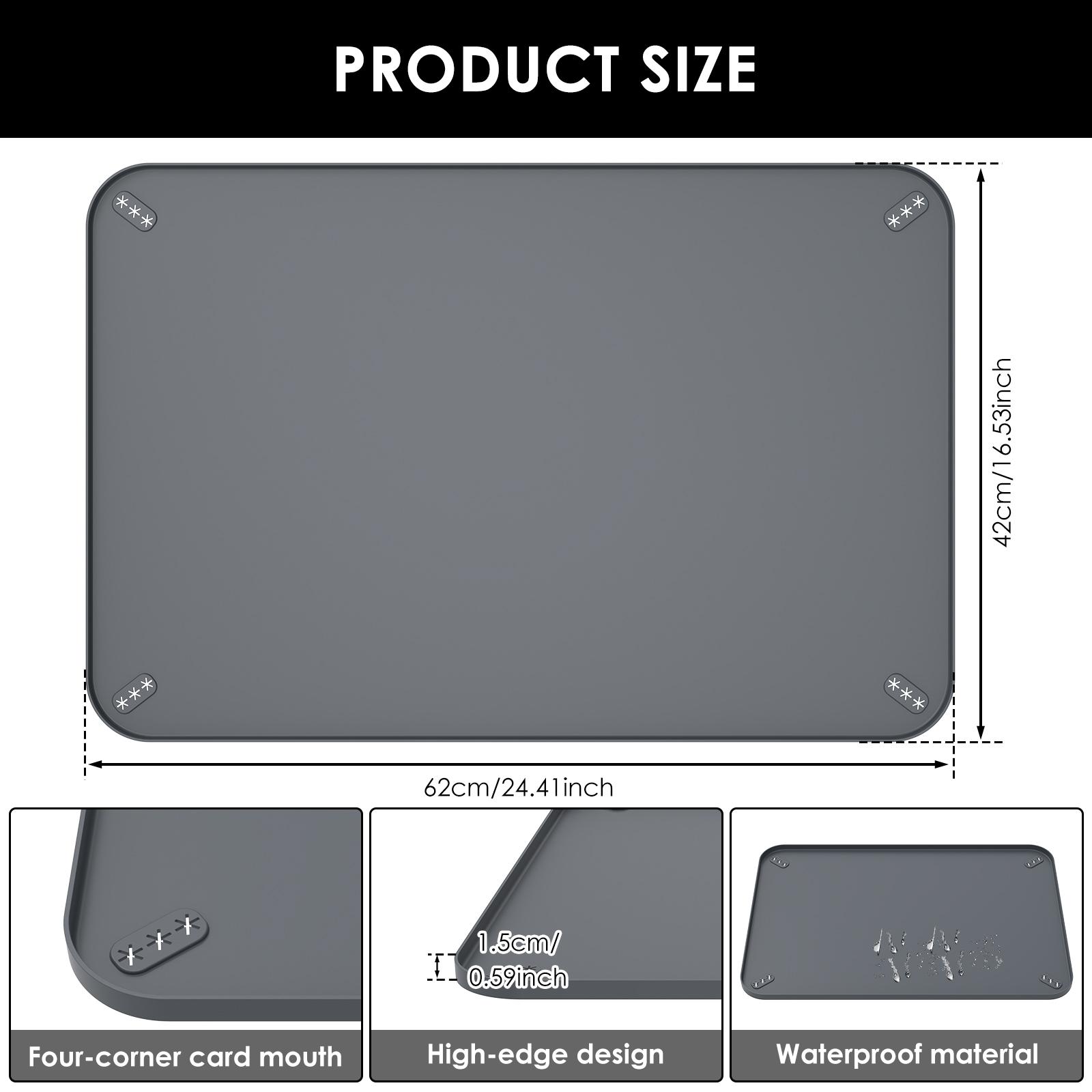 

Silicone Pee Pad Holder Leak Proof Puppy Potty Training Pad Holder With Raised Edge S/M/L Dog Training Pad Holder Pet Supplies