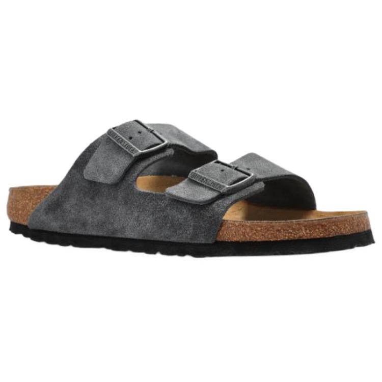 Birkenstock Arizona BS Rubber Birkenstock Shoes Unisex Gray 1031625
