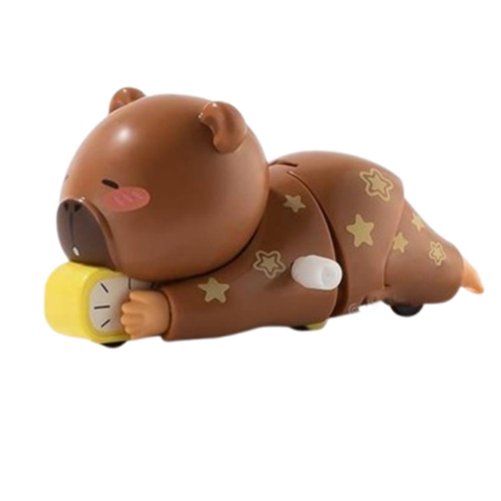Cartoon Anime Wind-up Toy Interactive Clockwork Model Capybara Clockwork Toys  Kindergarten
