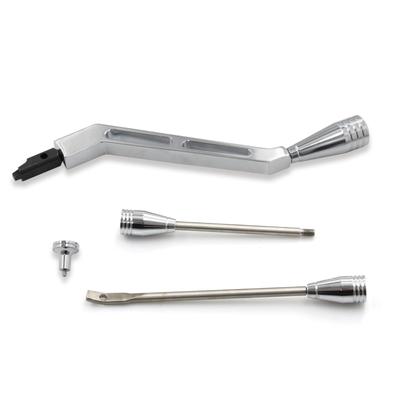 Aluminium-Säulenschalthebel, Blinker-Hazard-Manschetten, Neigungsersatz für GM-Säule 1967 bis 1994