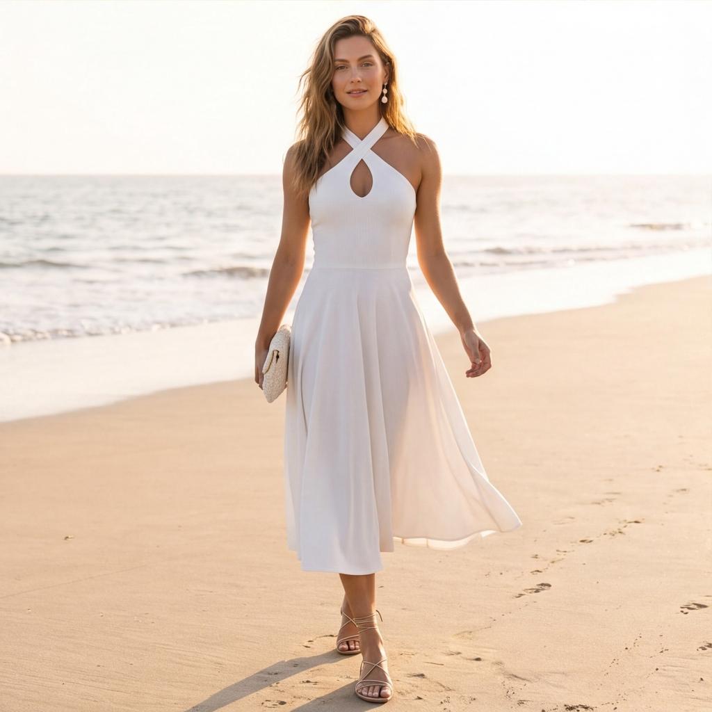 Women's Summer Casual Festive Dresses For Women Wedding Guest Bridesmaid Dresses Party Dress