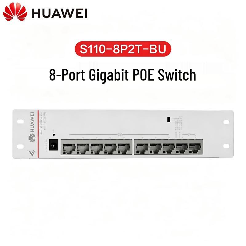 Huawei S110-8P2T-BU 10-Port Gigabit PoE Unmanaged Access Switch