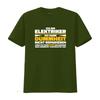 Funny Electrician T Shirt IM An CanT Fix Stupidity But Can Repair Its Damage vintage Washed Stretched Unisex Casual fashion