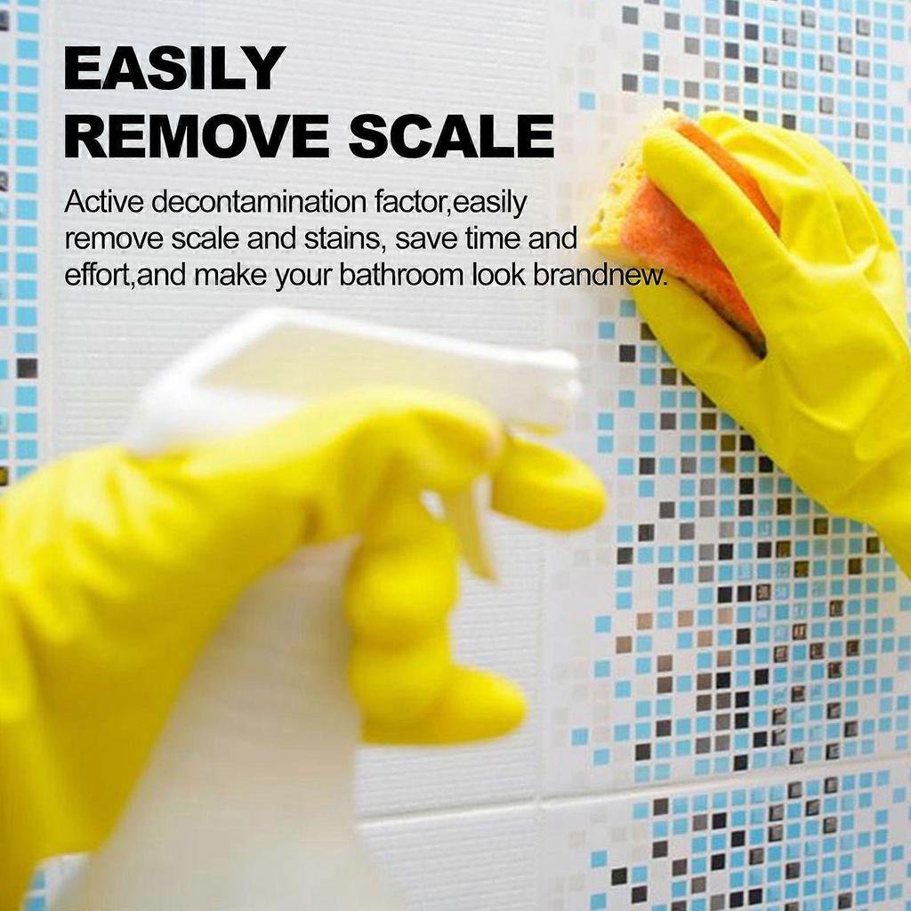 Limited time!!Jakehoe Bathroom Foam Cleaner Toilet, Bathtub, Sink, And Tile Stain And Scale Removal Spray