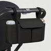 Multifunctional Stroller Storage Bag Large Capacity Baby Carriage Hanging Bag  Diaper Storage