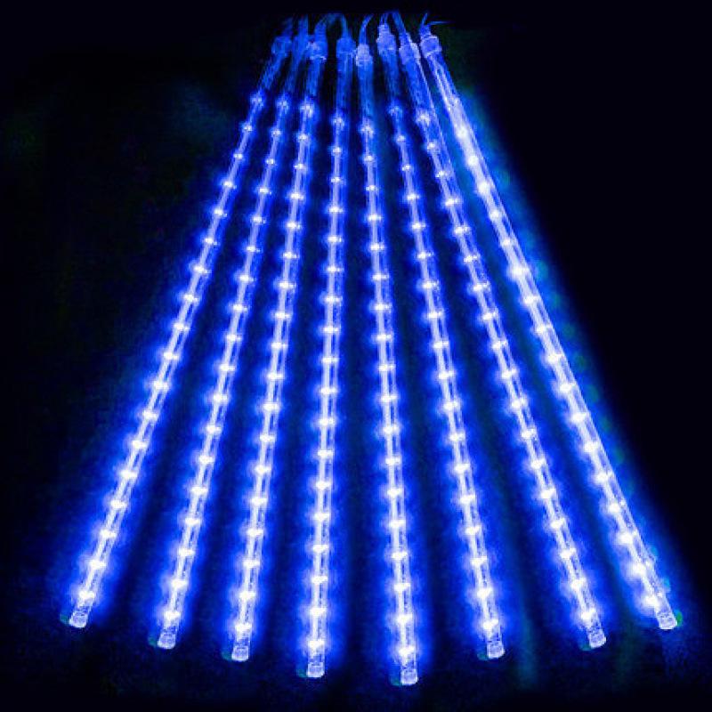 

Waterproof Outdoor LED Meteor Shower String Lights for Christmas and Festival Decorations 8 lights 30cm Plastic Driver