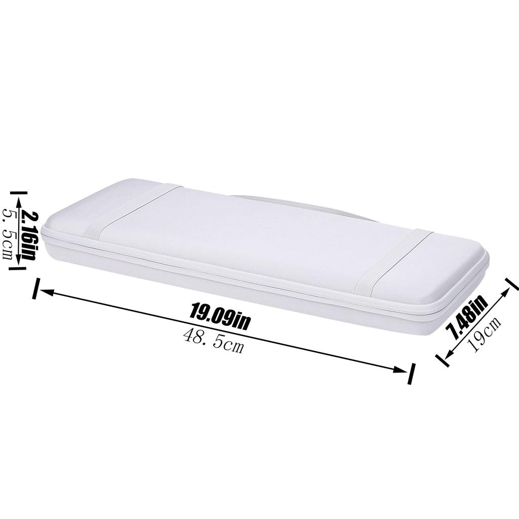 co2CREA Storage Case for Logitech G G713/G715 Gaming Keyboard, Wired/Wireless, and Mouse (Case Only)