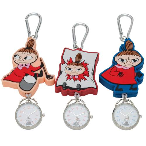 Perfect World Tokyo Moomin Keychain Rubber Reel Watch Little My Little My Watch Keychain Free Size