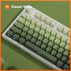 Xiaomi 135 Tasten Cherry Profil Traubengrün Keycaps Seitenaufdruck Durchleuchtend Keycaps Double Shot PBT Keycap für MX Switch Gaming-Tastatur