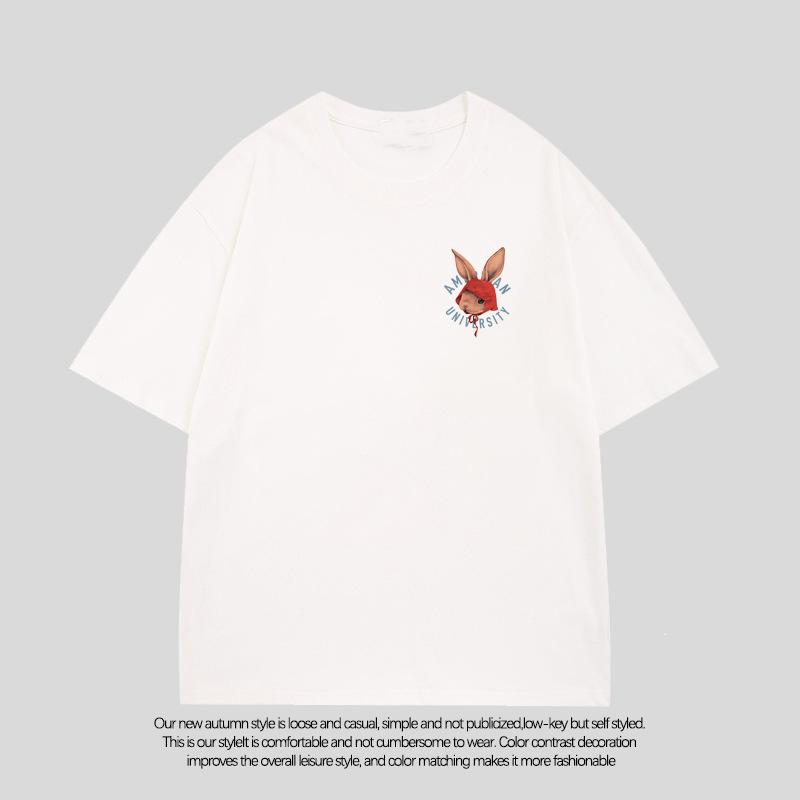 2025Printed Short Sleeve Plus Size Women's Short Sleeve T-Shirt Summer Loose Women's T-Shirt High Quality Letter Pattern CCXX227