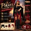 Adult Medieval Pirate Cosplay Costume