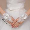 1 para rękawiczek księżniczki dla dziewczynek, krótkie, koronkowe, bez palców, rękawiczki ślubne na przyjęcie weselne, seksowne akcesoria