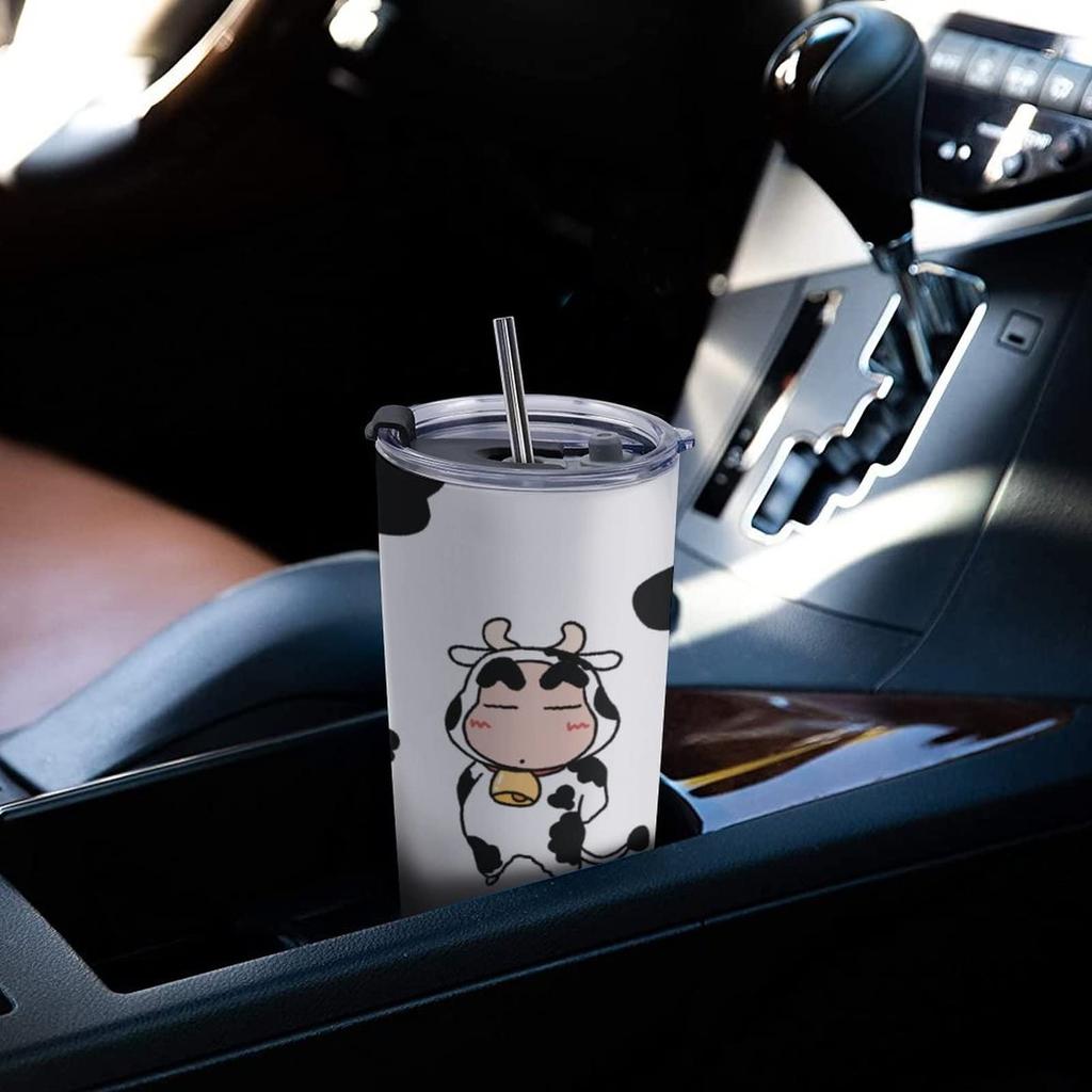 Crayon Shin-chan Mug, Coffee Cup, Convenience Store Cup, Insulated, ColdHot, Tumbler, Stainless Steel, with Lid, Portable, Gasudeo, Direct Drip,