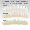 6Pcs Natural Shade Denture Temporary Filling Kit Upper Veneer Cosmetic Tooth  Broken Tooth