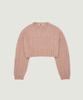 Sophie Crop Knit (Light Pink)