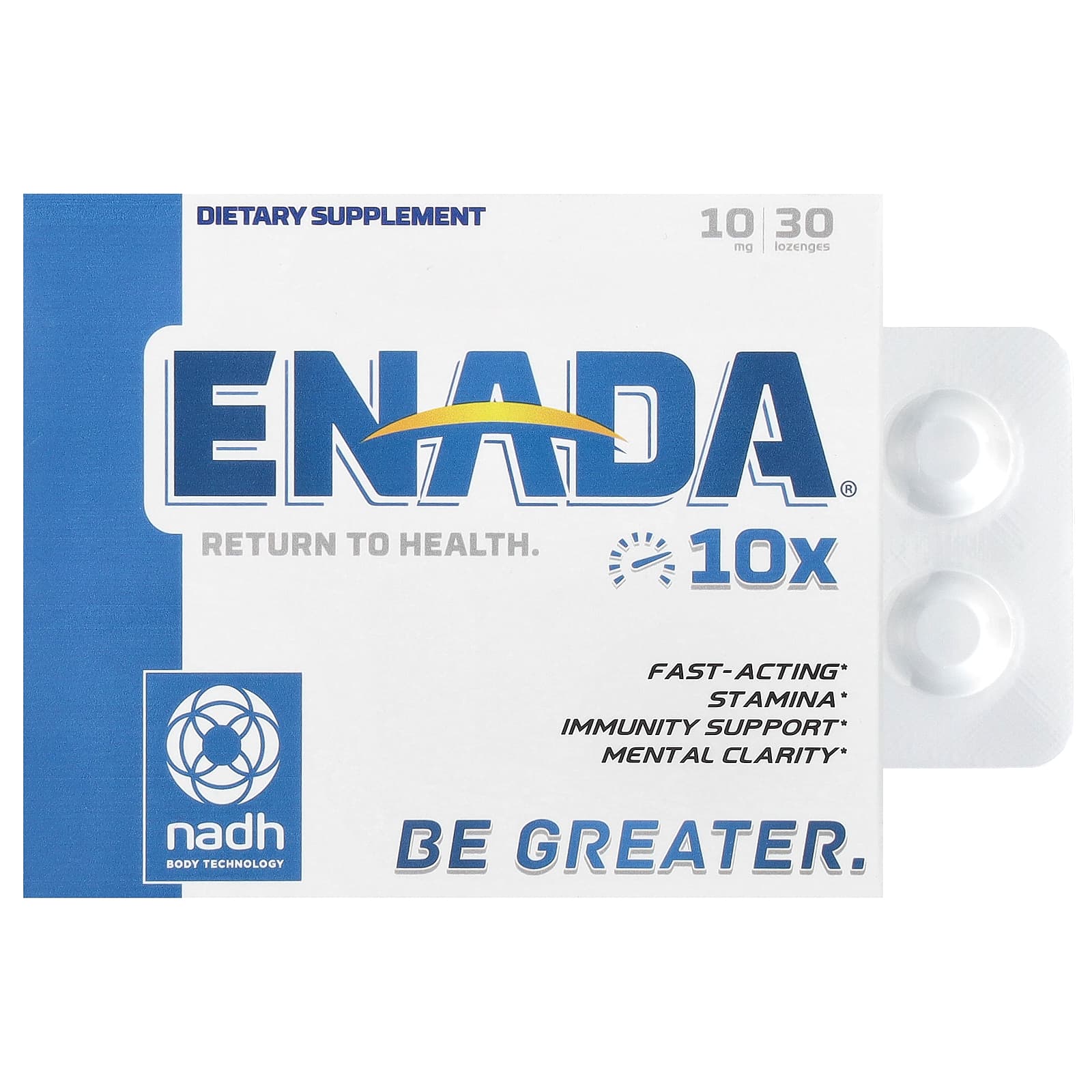 

ENADA, 10x, 10 mg, 30 lozenges