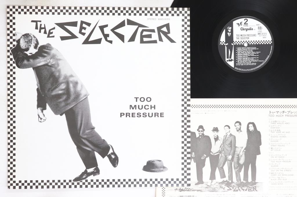 LP Record SELECTER - Too Much Pressure WWS81313 TWO TONE 1980 Japan Rock Used