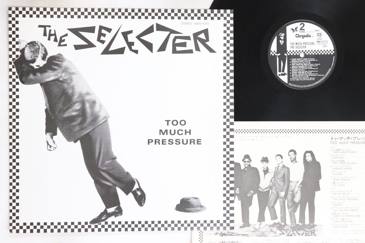

LP Record SELECTER - Too Much Pressure WWS81313 TWO TONE 1980 Japan Rock Used