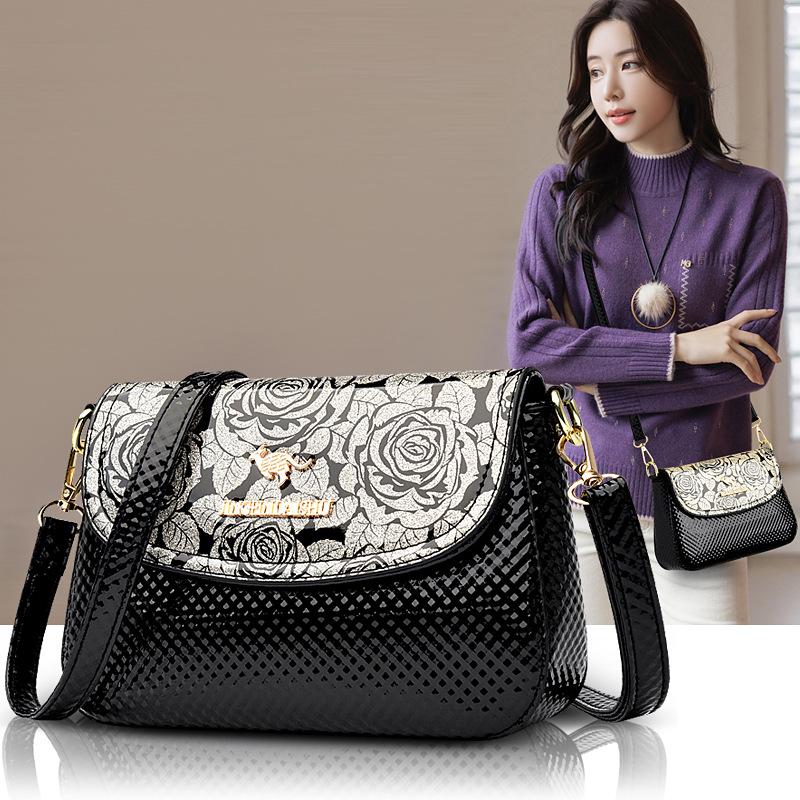 

2024 Новая модная женская сумка с диагональным крестом на одно плечо