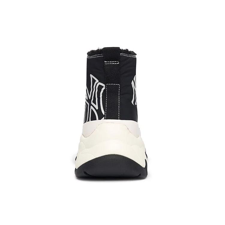 New MLB Chunky High Padding Mono Yankees 'Black White' 3ASHU4216-50BKS
