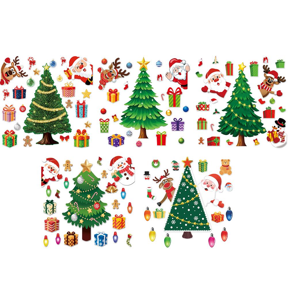1 Set Of Christmas Metal Fridge Magnet Stickers For Kitchen Decor, Fridge Magnets, Christmas Tree Decorations