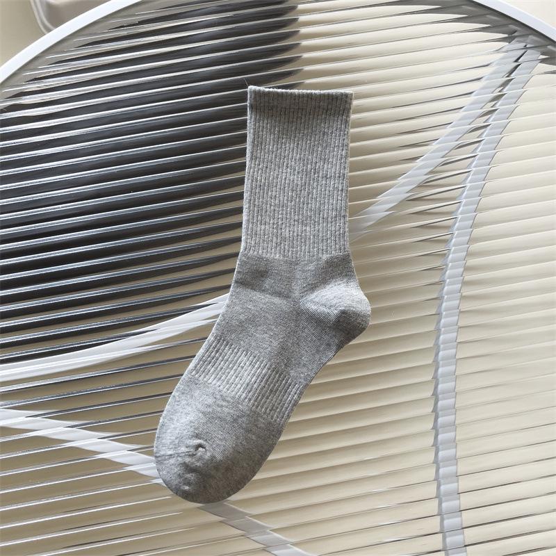 

Унисекс средней длины эластичные спортивные хлопковые носки - удобные, красочные, универсальный дизайн One Size