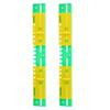 2pcs Dual Sliding Doors Beehive Sliding Guard Corrosion Resistant Plastic Entrance Reducer Guard 4cm Width Door Sliding Guard