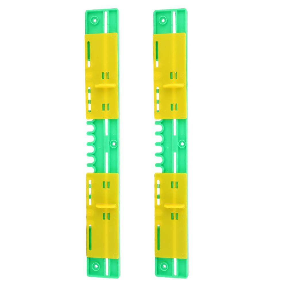 2pcs Dual Sliding Doors Beehive Sliding Guard Corrosion Resistant Plastic Entrance Reducer Guard 4cm Width Door Sliding Guard