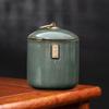 Ceramic Tea Storage Jar Container Case Table Centerpiece Tank Home Decor Canister with Airtight