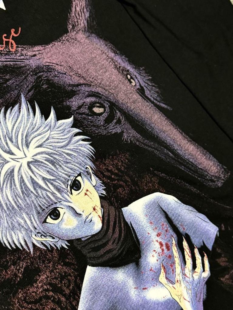 [USED] Extremely Rare Hunter X Hunter Killua Anime T-Shirt Long Sleeve XL