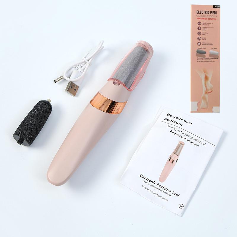 Smerigliatrice elettrica a pedale: Rimuovi Pelle Morta, Calli, Rendi i Piedi Belli con lo Strumento Automatico per Pedicure.
