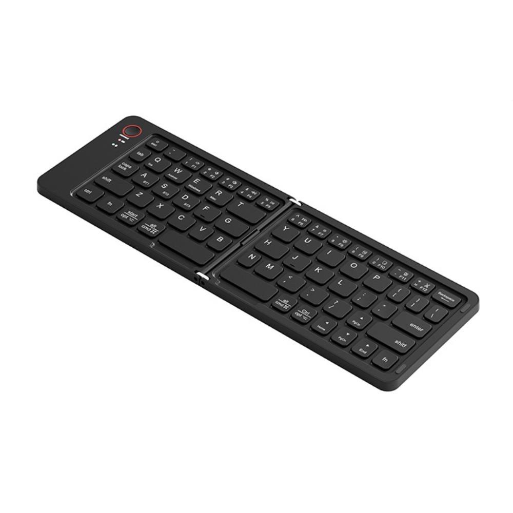Rechargeable Bluetooth Folding Keyboard Lightweight Mini Folding Keyboard  Computer Accessories