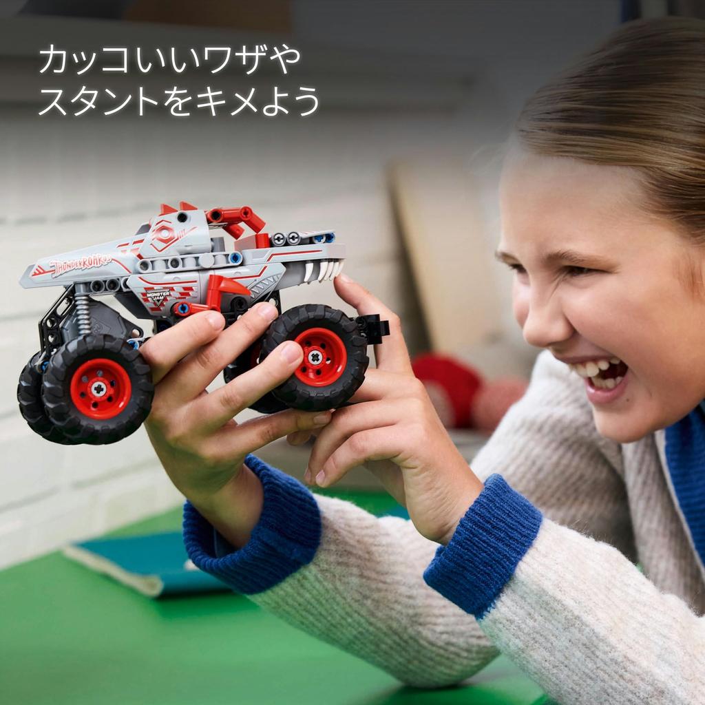 LEGO Technic Monster Jam ThunderROARus Pull-Back Toy Block789Vehicle Car Mini Car 42200