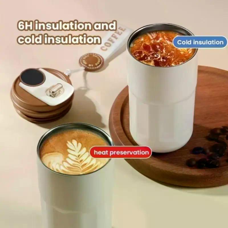 High-value Tumbler Hot And Cold Vacuum Insulated Cup Stainless Steel  Cup Portable Water Cup