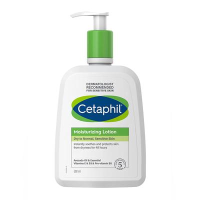 Feuchtigkeitsspendende Lotion für normale, Mischhaut und empfindliche Haut (500 ml), Feuchtigkeitslotion Normal bis Kombination,