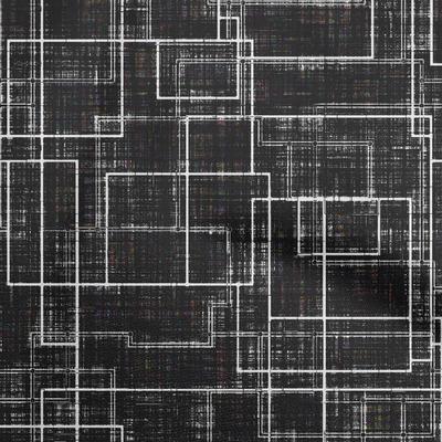 Cotton Flex Black Fabric Geometric Dress Material Fabric Print Fabric By The Yard 40 Inch