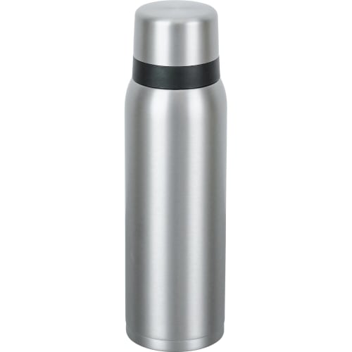 

Wahei Freiz 500ml 2-Way Mug Bottle with Cup, Silver, Keeps Hot or Cold, Slim Design, Perfect for Commuting, School, and Outdoor Activities, Sustigia R