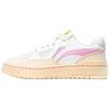 Li Ning New Star Fashion Versatile Soft Comfortable Non-Slip Shock Absorbing Wear-Resistant Low-Top Skate Shoes Unisex Sneakers White Pink ABCV021-5