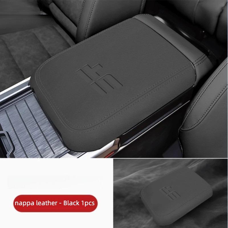 For Chery Jetour Traveler 2023‑2026 Center Console Armrest Leather Cover Anti‑Scratch Interior Mod Accessories