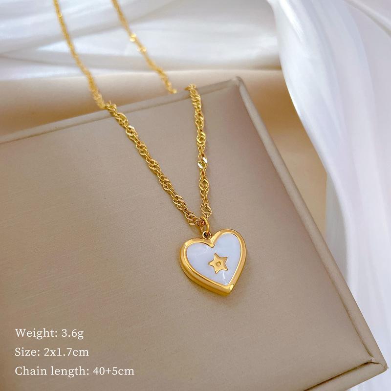 Real Gold Cold Necklace In The E-Commerce Good Goods Furnace, Women'S Collarbone Chain With Jewelry